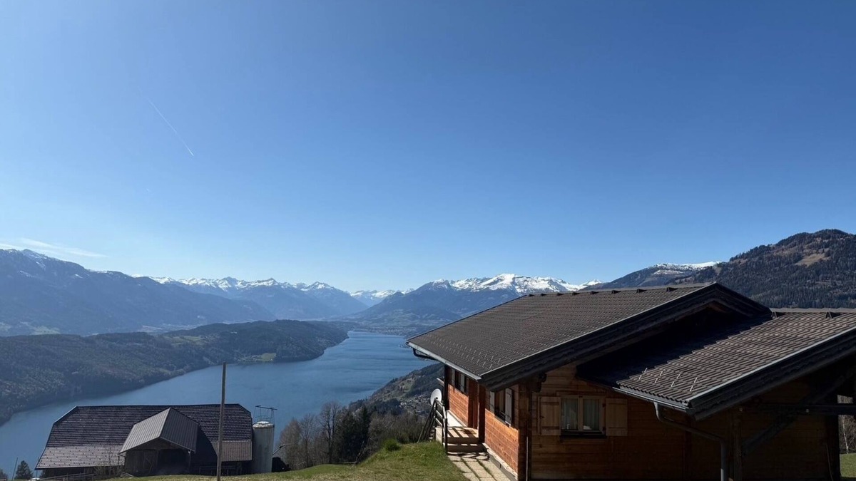Gschriet House | Vacation home in a quiet location with a view of Lake Millstättersee.