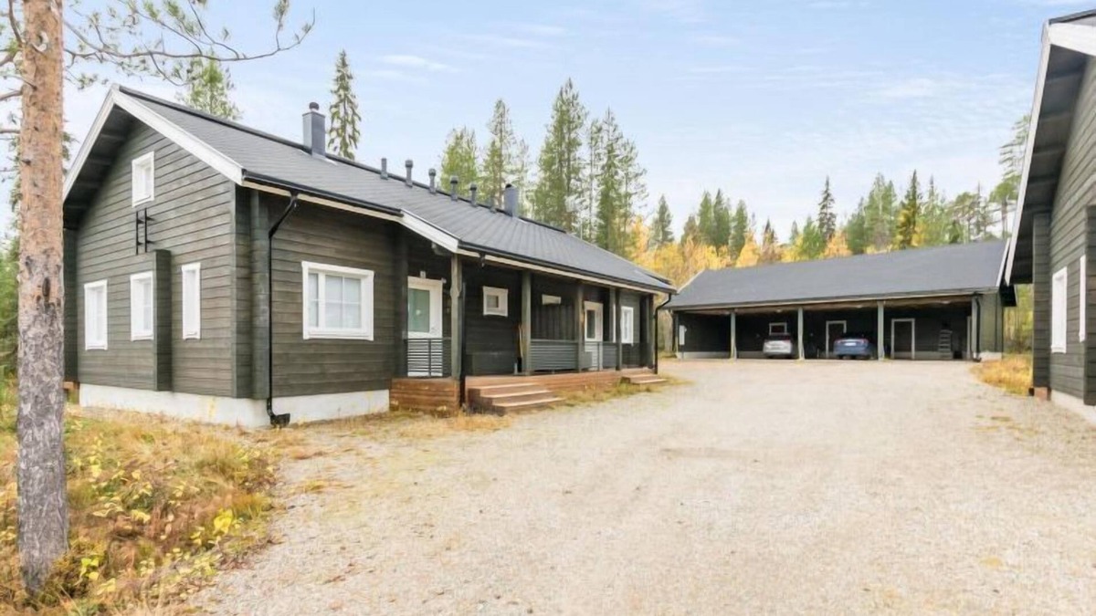 Pelkosenniemi House | Vacation home Skicamp 2 in Pelkosenniemi - 6 persons, 3 bedrooms