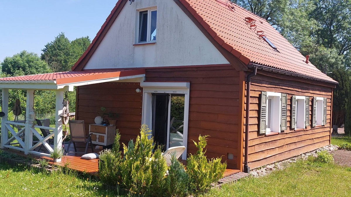 gmina Karnice House | Vacation home "Storchenwiese" Forest, beach, nature