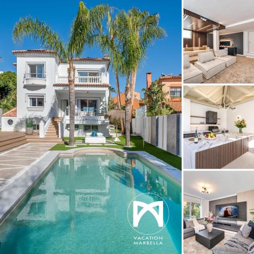 Torrequebrada Villa | VACATION MARBELLA I Sunny Camelia Villa Heated pool, Recently Renovated, Best Residential Neighborhood in Benalmadena, Short walk to the beach, Cinema Room