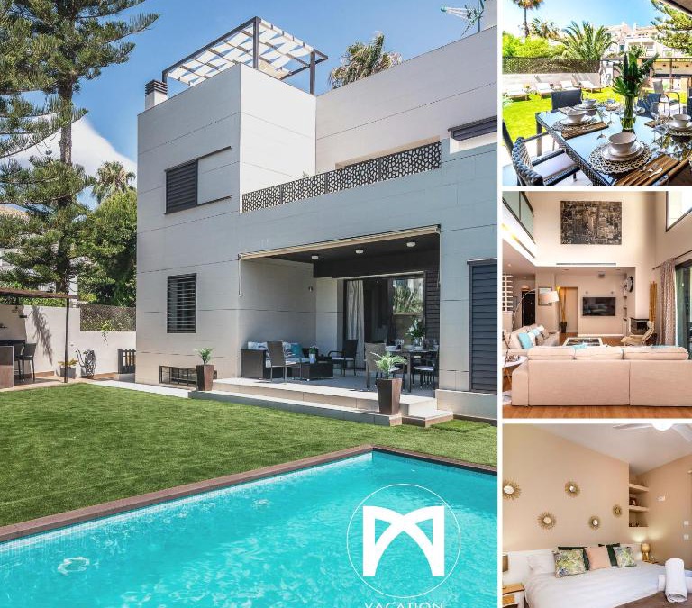 Mijas Villa | VACATION MARBELLA I Villa Riviera Del Sol, Private Pool, Jacuzzi, Walking Distance to the Beach