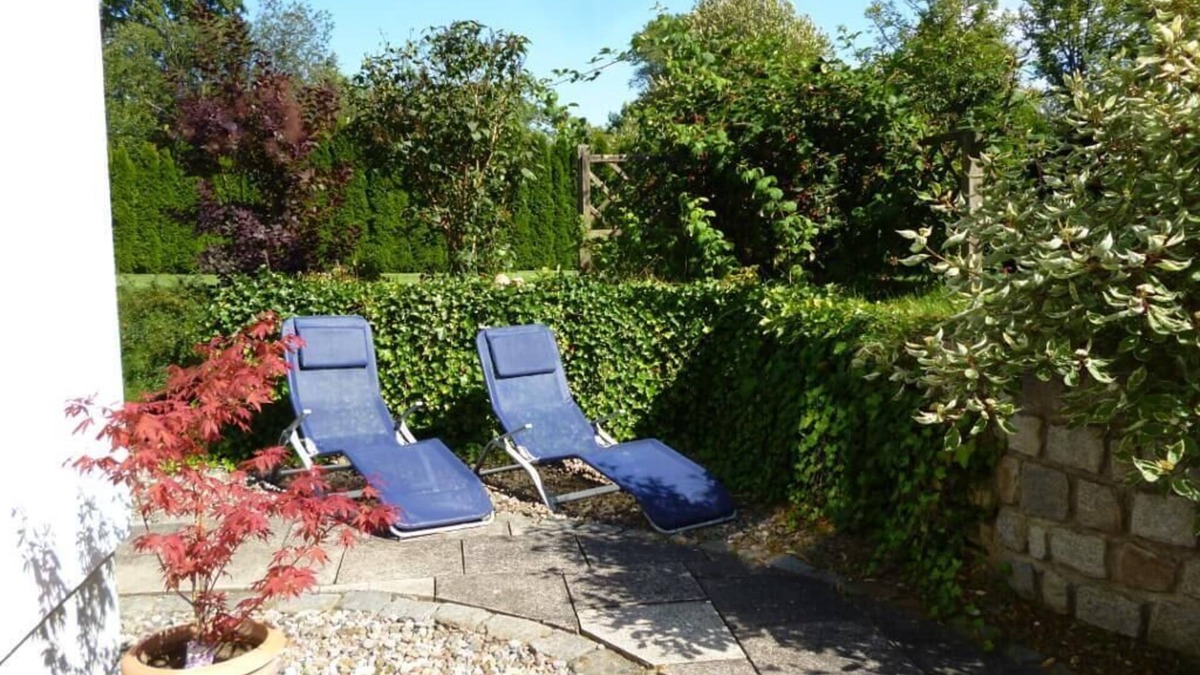 Putnitz Apartment | Vacation on a large garden plot in beautiful nature near the Bodden