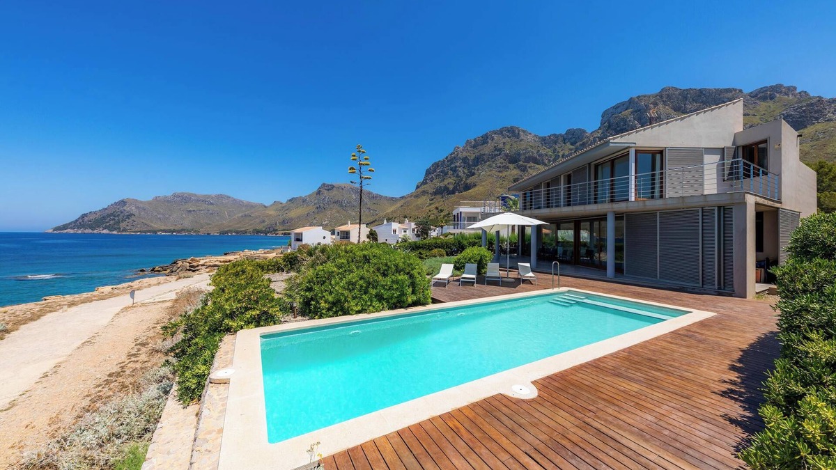 Betlem de Marina Villa | Vacation Villa "Villa Espacio" with Sea View, Garden, Pool, Wi-Fi & Terrace