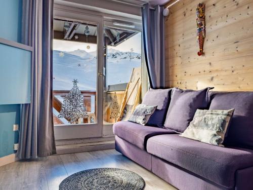Val-Thorens Apartment | Val Thorens : Appartement 4 pers rénové avec balcon, local à ski, au pied des pistes - FR-1-637-70