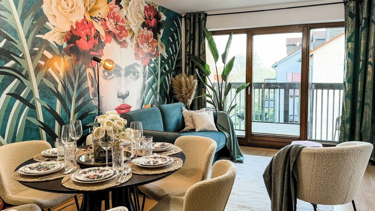 Landsberg am Lech Apartment | Valemi: LuxBohoChic I TopLocation I Parking I Balcony
