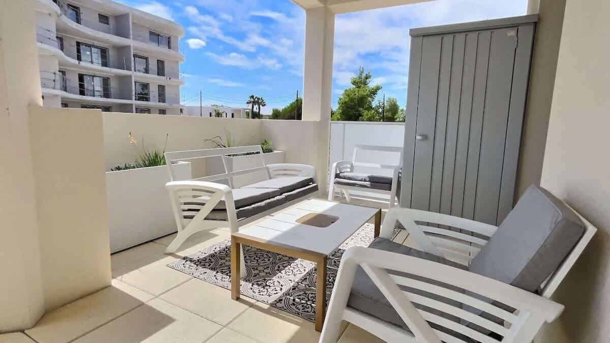 Serignan Apartment | Valras-Loc - Le Cocon Verde