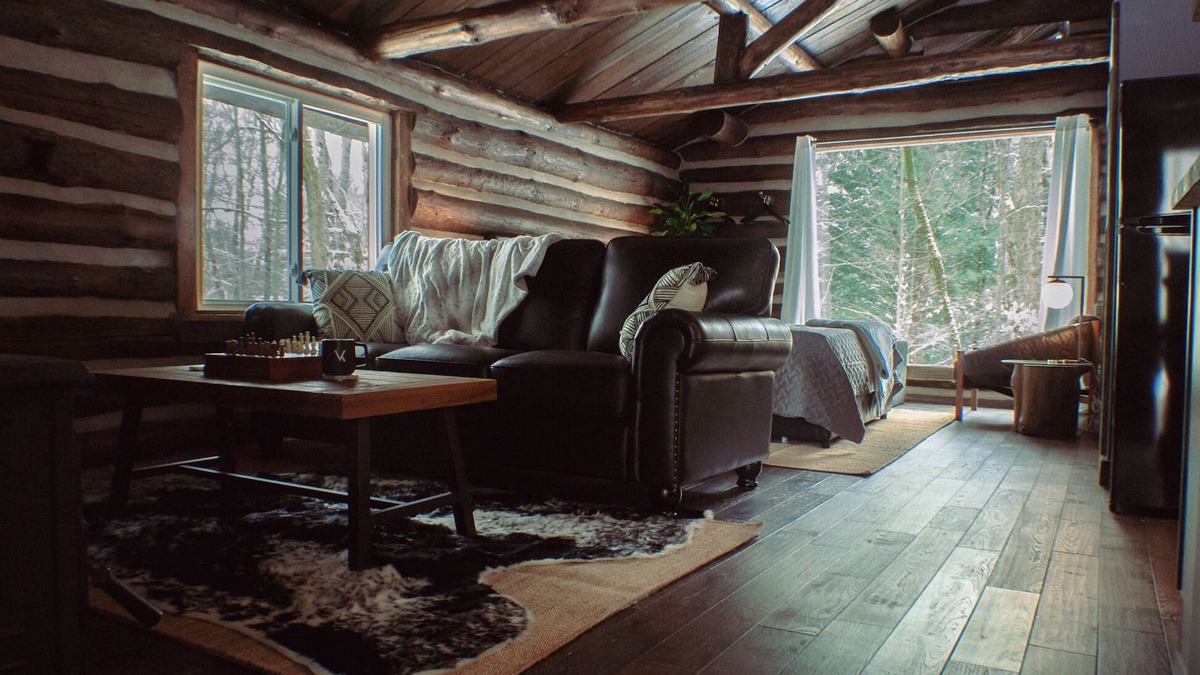 Cleveland Cabin | Vanderkamp NY – Wohlleben Cabin Secluded Forest Retreat on 850 Acres