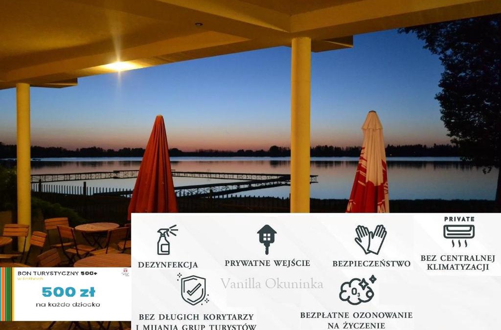 Okuninka Resort | Vanilla Pokoje i Apartamenty Nad Brzegiem Jeziora