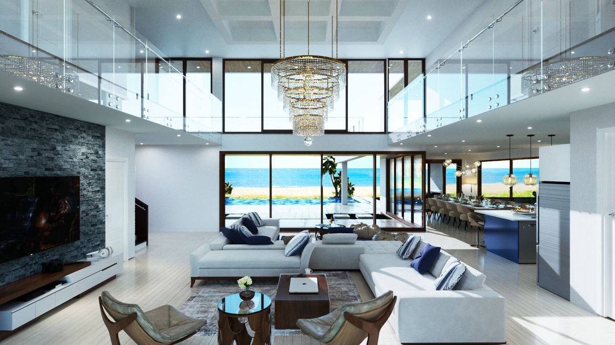 Rokers Point Villa | Vantage Point Exuma - Oceanfront Villa on 16th Hole of Sandals Golf Course!