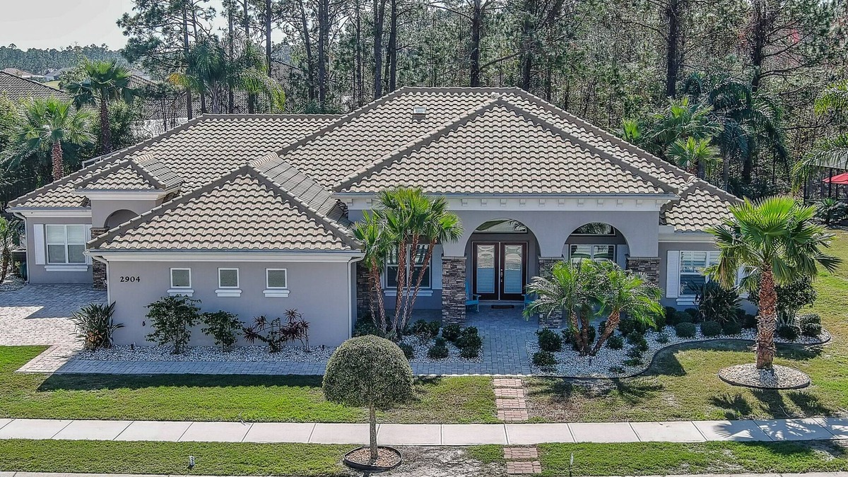 New Smyrna Beach House | Venetian Bay Luxury 4 Bedroom Estate Pool Beach Home Gated Golf Community
