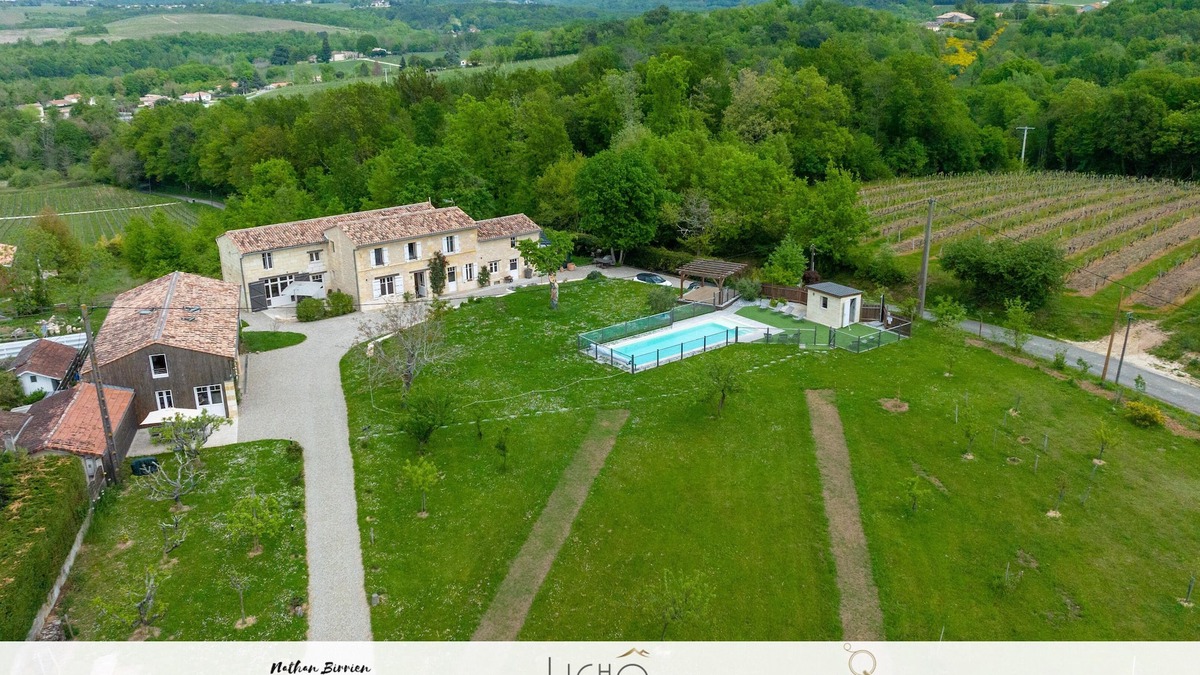 Langoiran Cottage | Vergerentre2mers, Gîte 4 to 12 pers, PMR access
