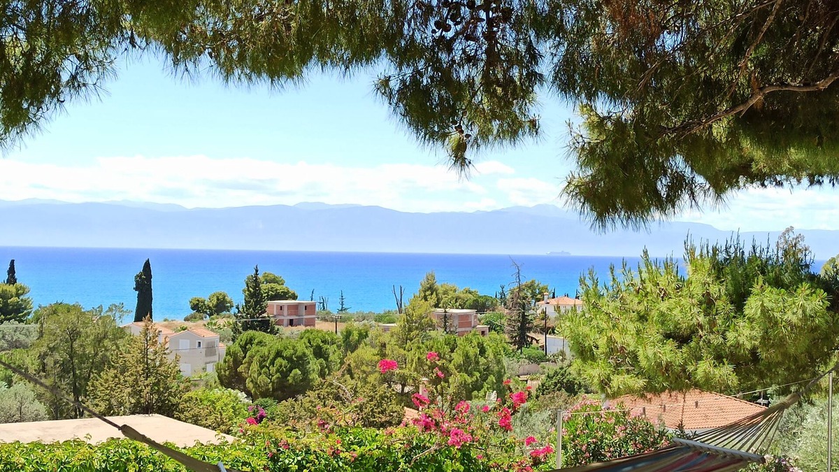 Kilada House | Ververonda penthouse with amazing sunset & sea view