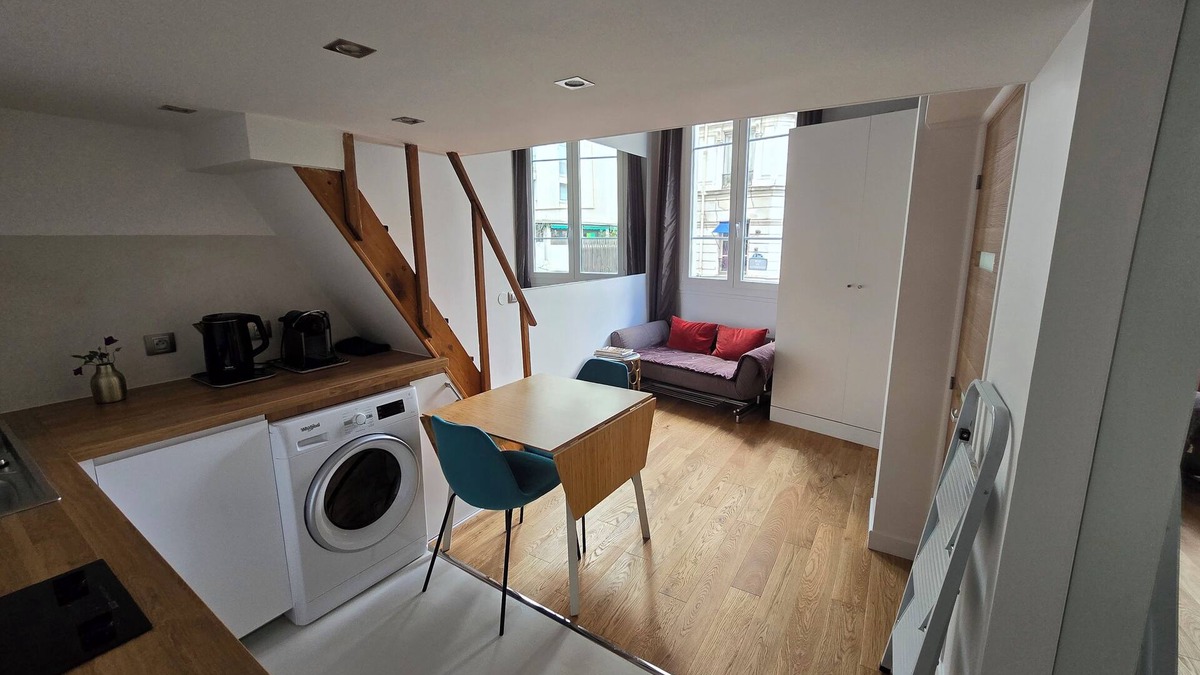 Saint-Gervais Apartment | Very Nice Bright and Character Studio at the Foot of the Town Hall