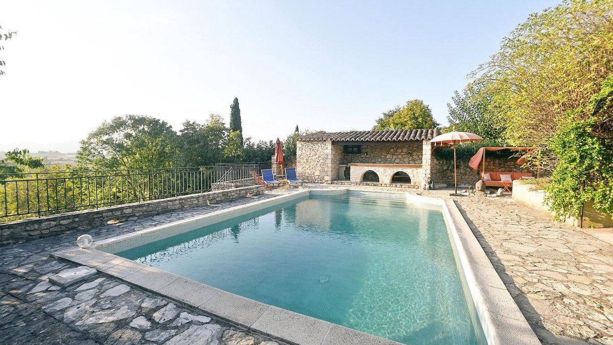 Saint-Jean-de-Maruejols-et-Avejan House | Very pretty stone village house with tasteful furnishings and communal pool.