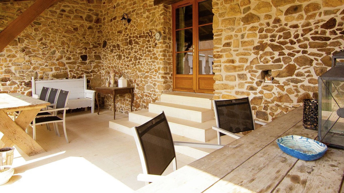 Roussines Cottage | Very spacious and beautifully furnished home on a property with a heated pool.