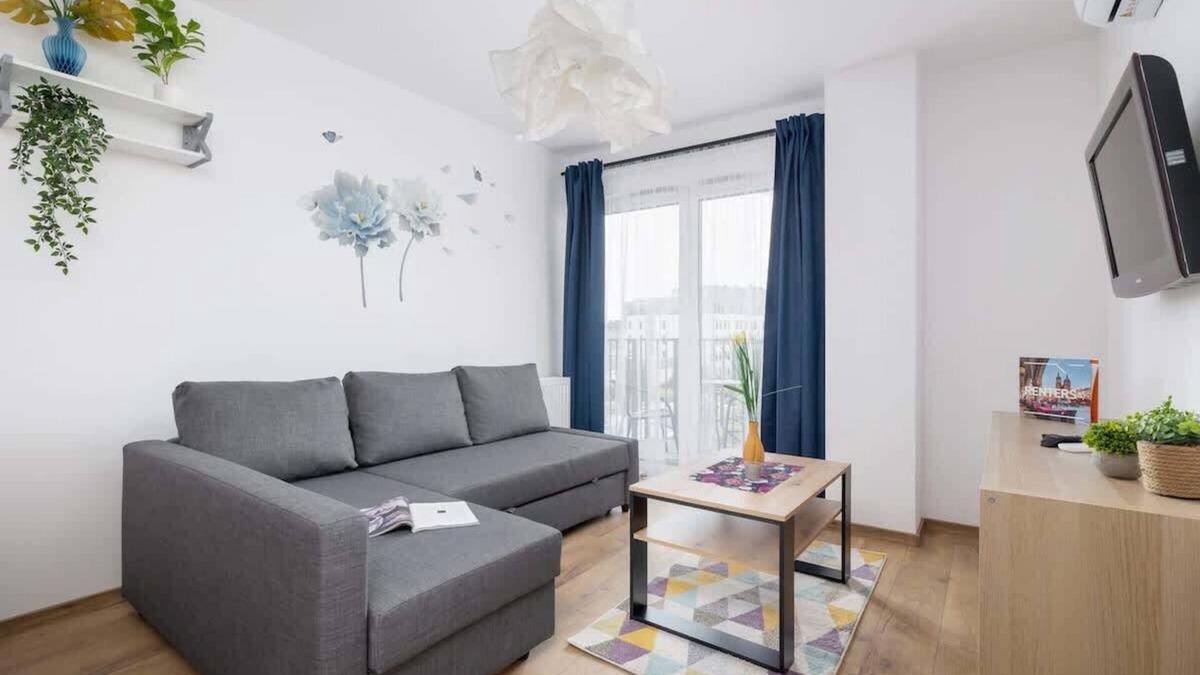 Pradnik Bialy Apartment | Vetulaniego 5D | Cosy Apartment | Air Conditioning