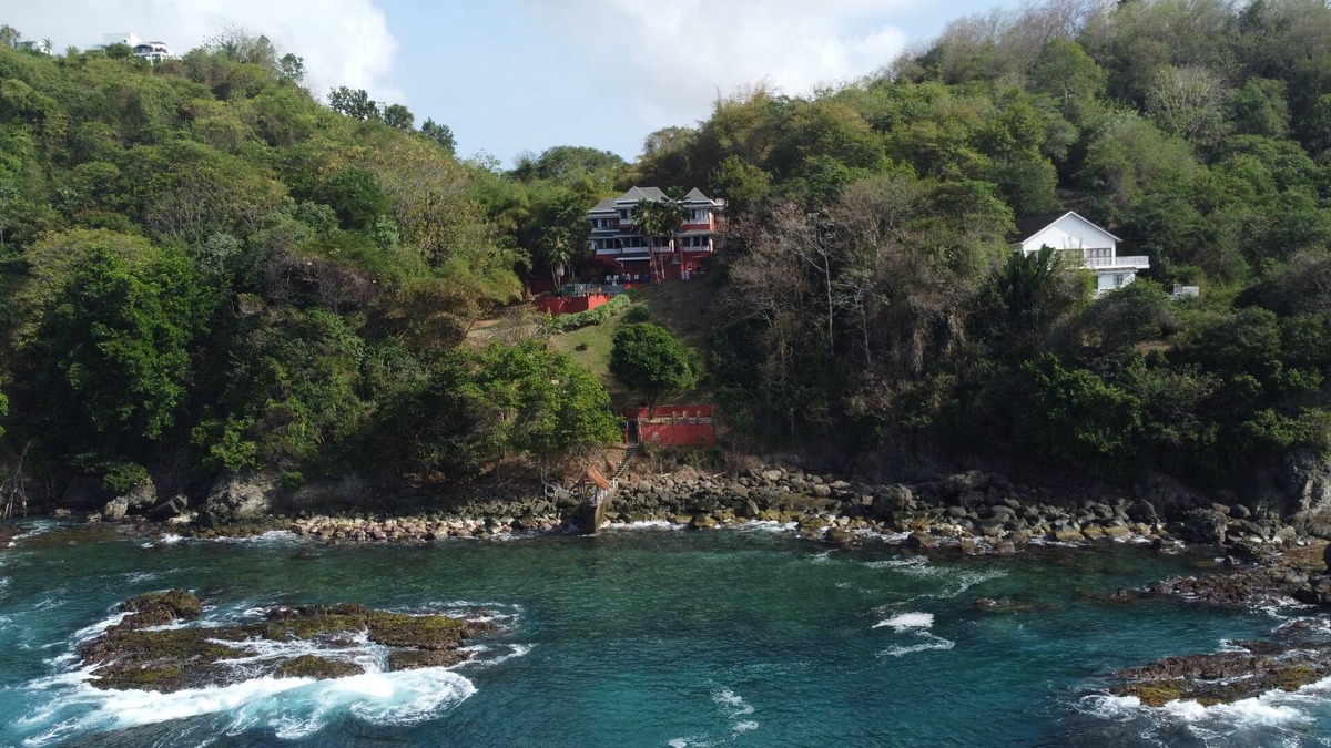 Plymouth Villa | Villa Soleil - Private Jetty, Overlooking the Caribbean Sea