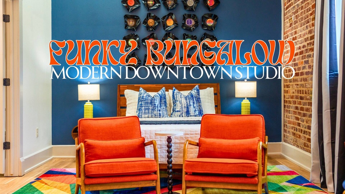 Hot Springs Apartment | Vibrant Studio Steps from Bathhouse Row