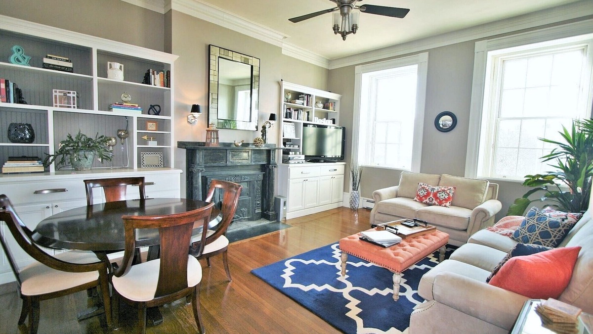 Thompson Square - Bunker Hill House | Victorian Glam Overlooking Charlestown's Main Square