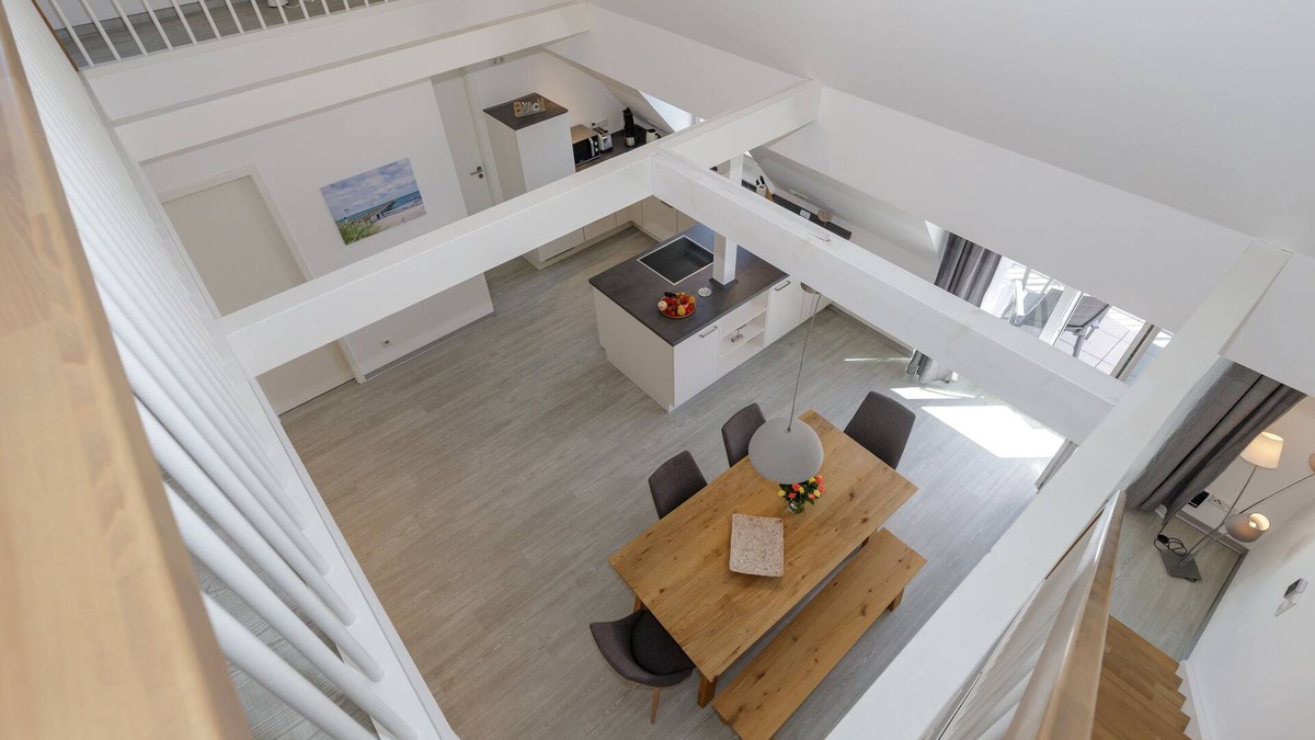 Alt Gaarz Apartment | Viel Charme zum Wohlfühlen auf Zwei Etagen - mit Balkon