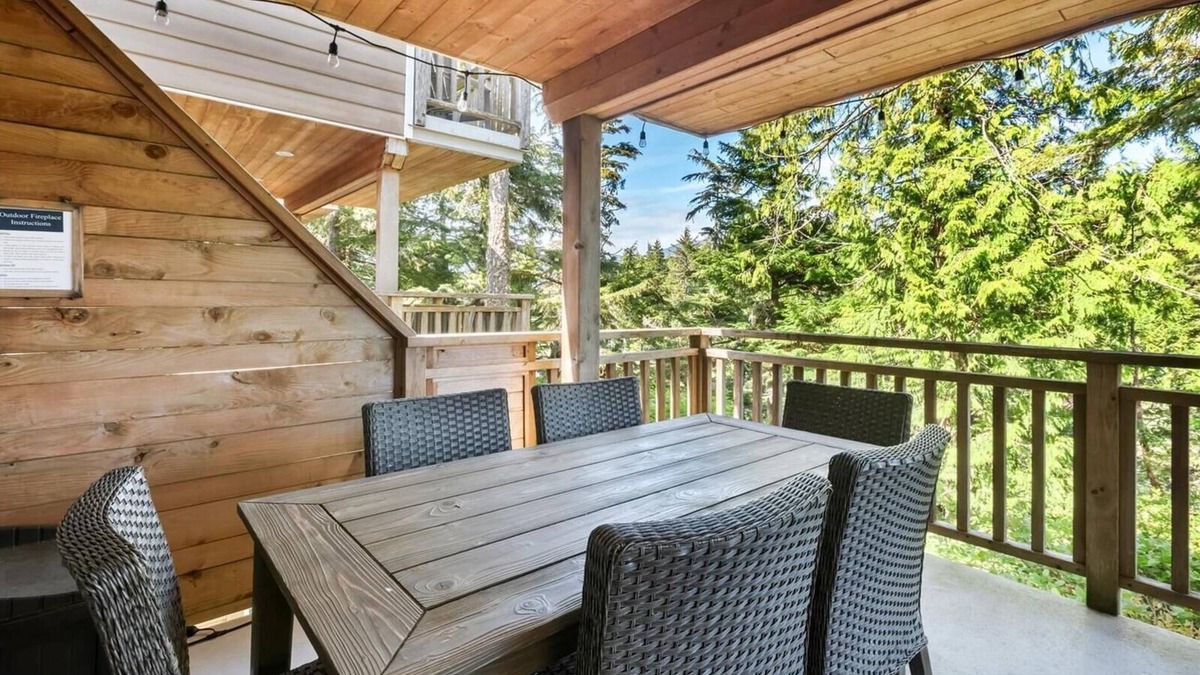 Ucluelet Cabin | Views! Peaceful Cabin on Spring Cove Seas and Trees Cabin