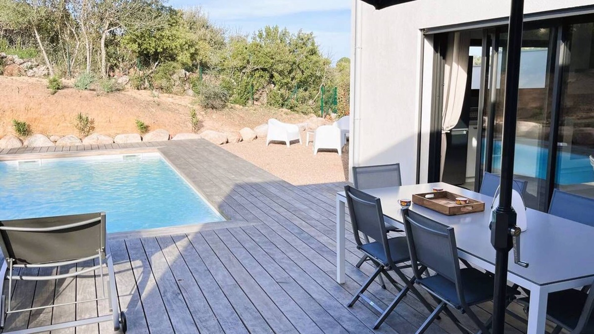 Cirendinu House | Villa Copains, 5 pers, piscine chauffée, 5 mn plage