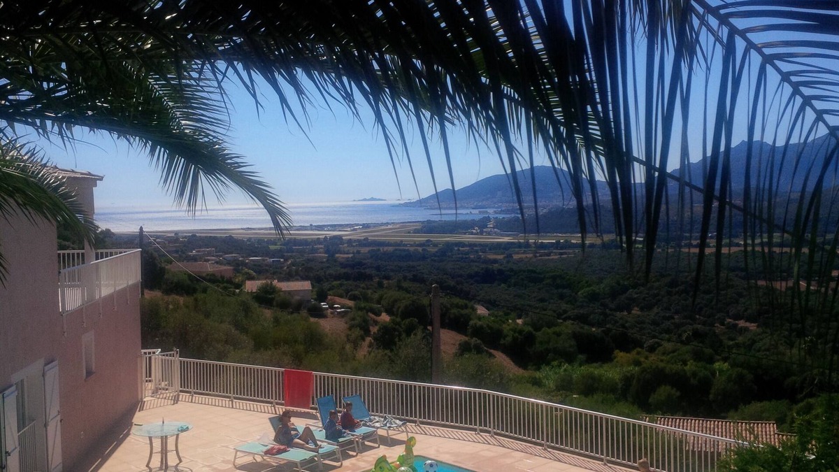 Bastelicaccia Villa | VILLA 10 PERS, SWIMMING POOL 5x10m, BEAUTIFUL SEA VIEW, NEAR BEACHES PORTICCIO & AJACCIO