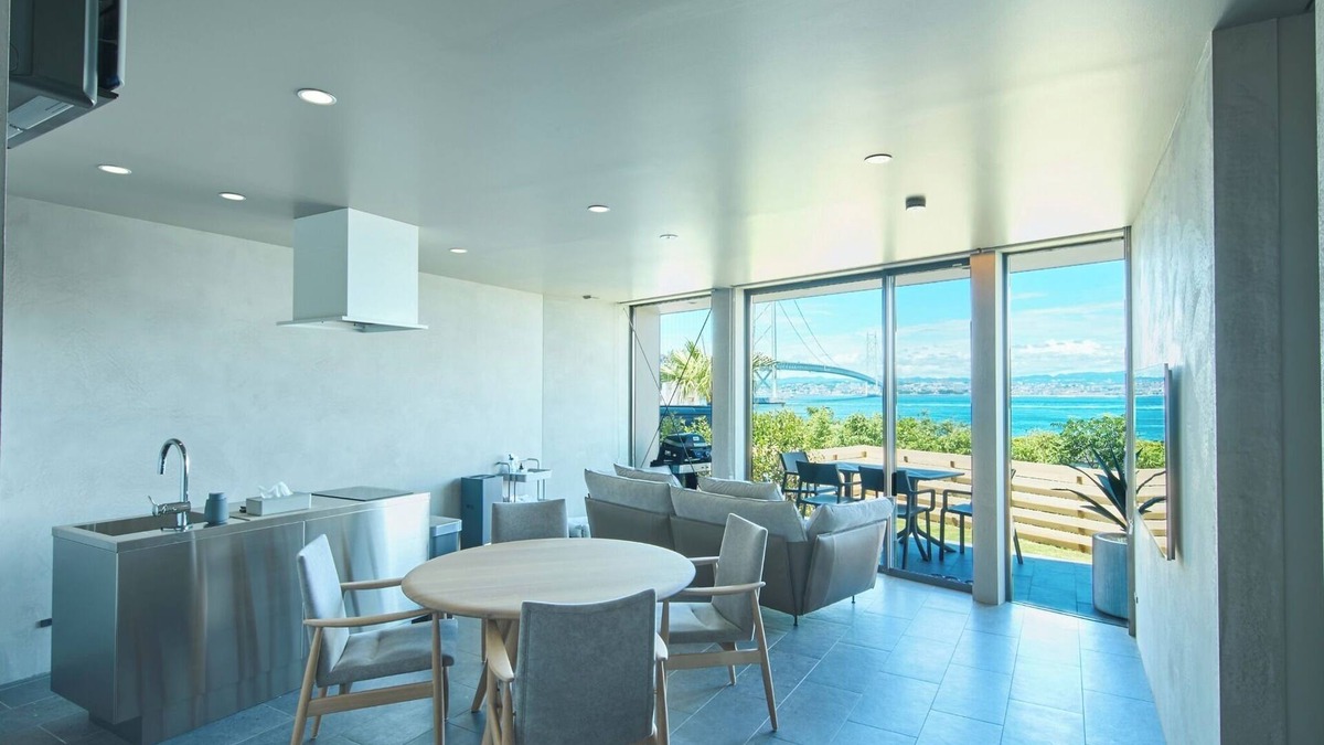 Awaji House | Villa 2 A sophisticated space enveloped in gentle light Maximum 5 people/Awaji Hyōgo