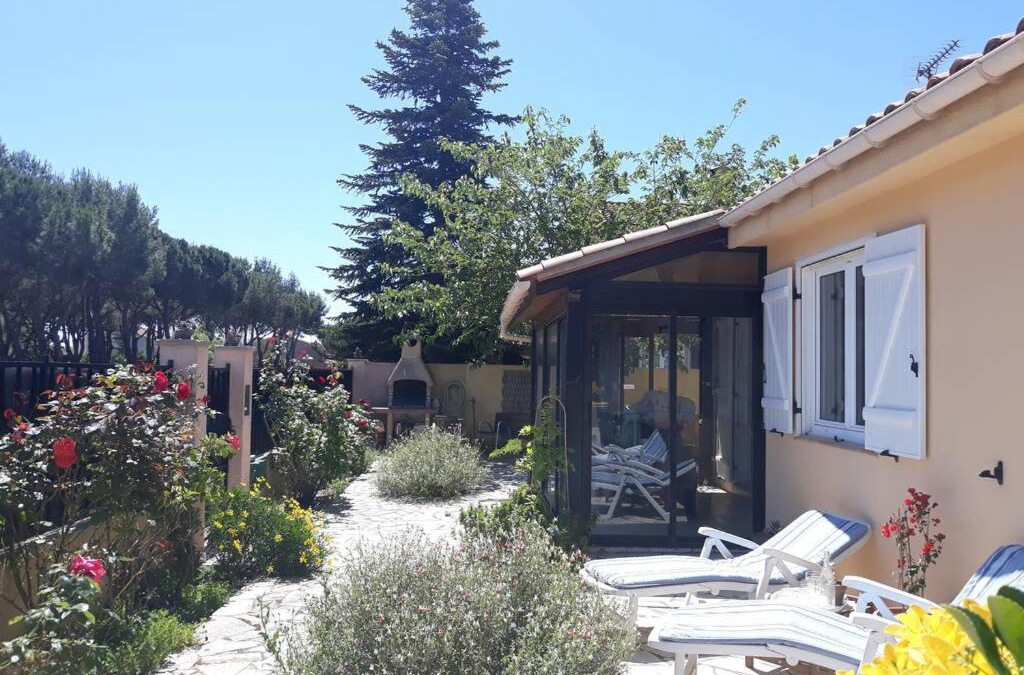Sauvian House | Villa 3 étoiles près des plages, Parking, Wifi, Clim
