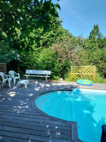 Saint-Cirgues-de-Malbert Villa | Villa 3 chambres à Saint-Cirgues-de-Malbert avec piscine