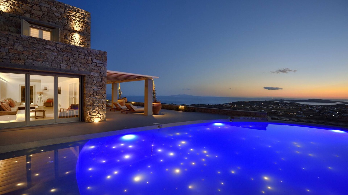 Plintri Villa | Villa 300sqm, with private pool and unique sunset & sea views