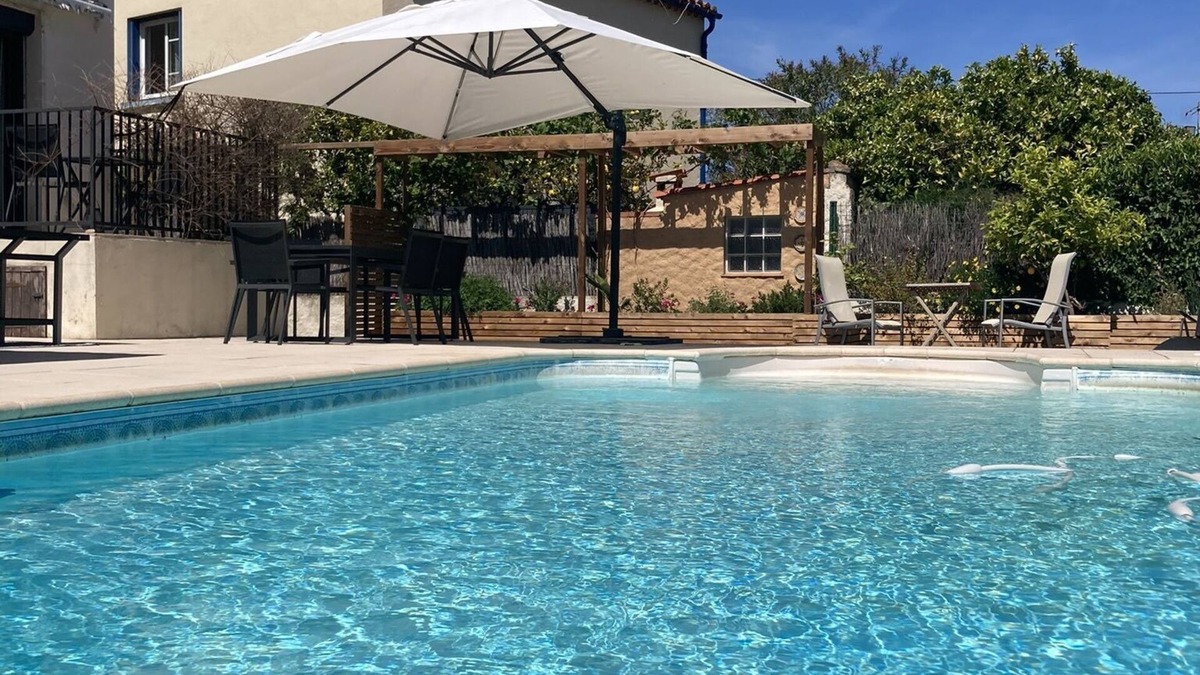 Sorede House | Villa 6 persons, swimming pool, view of the Alberes 8 km from the Mediterranean