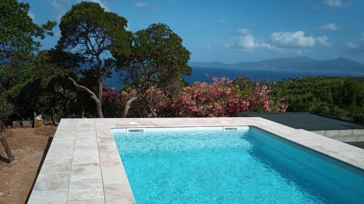 Portigliolo House | Villa 8 p, very quiet, comfortable, breathtaking view of the golf course and the maquis
