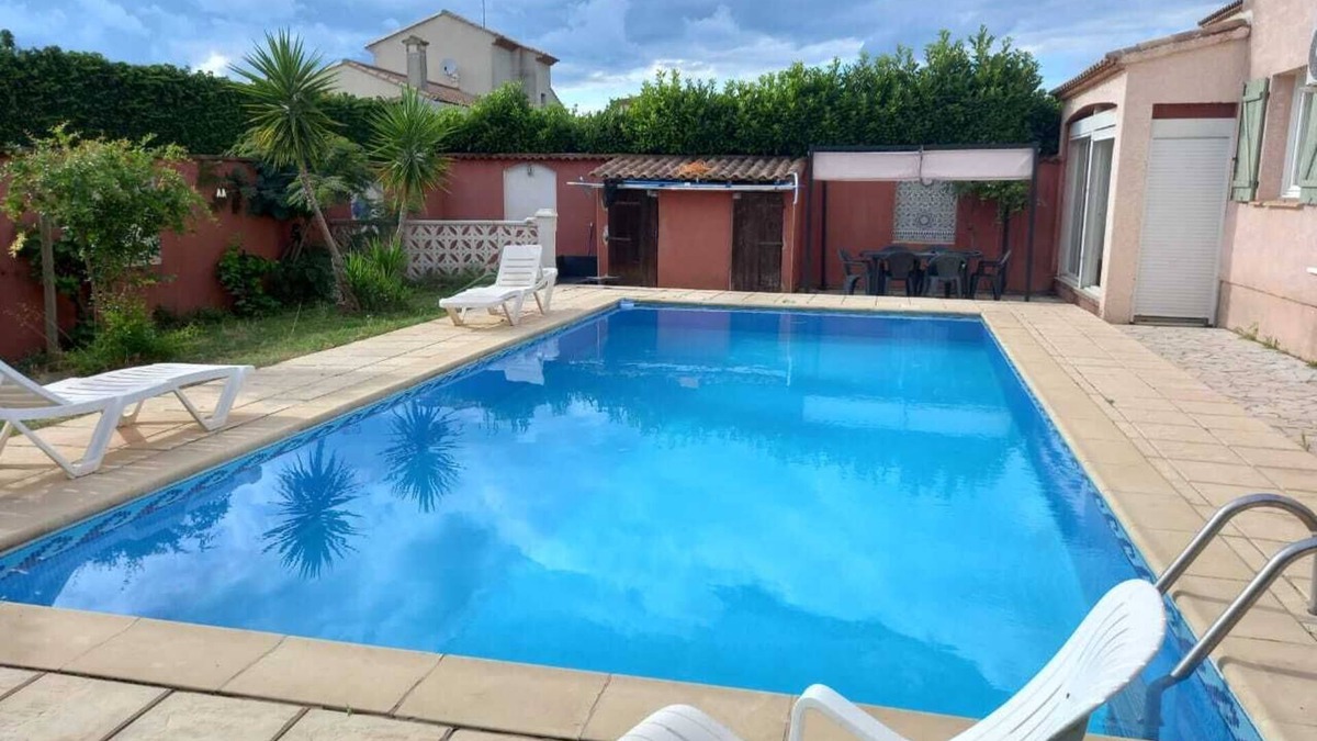 Aimargues House | Villa a 20 mn Montpellier et Plage, Grande Piscine Sans vis a vis