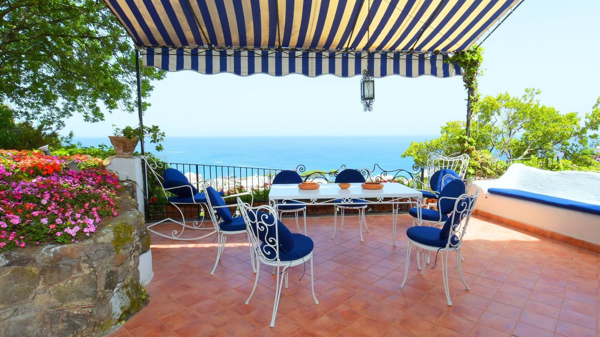 Casamicciola Terme Villa | Villa Aglaia Moorish Luxury with Panoramic Sea Views