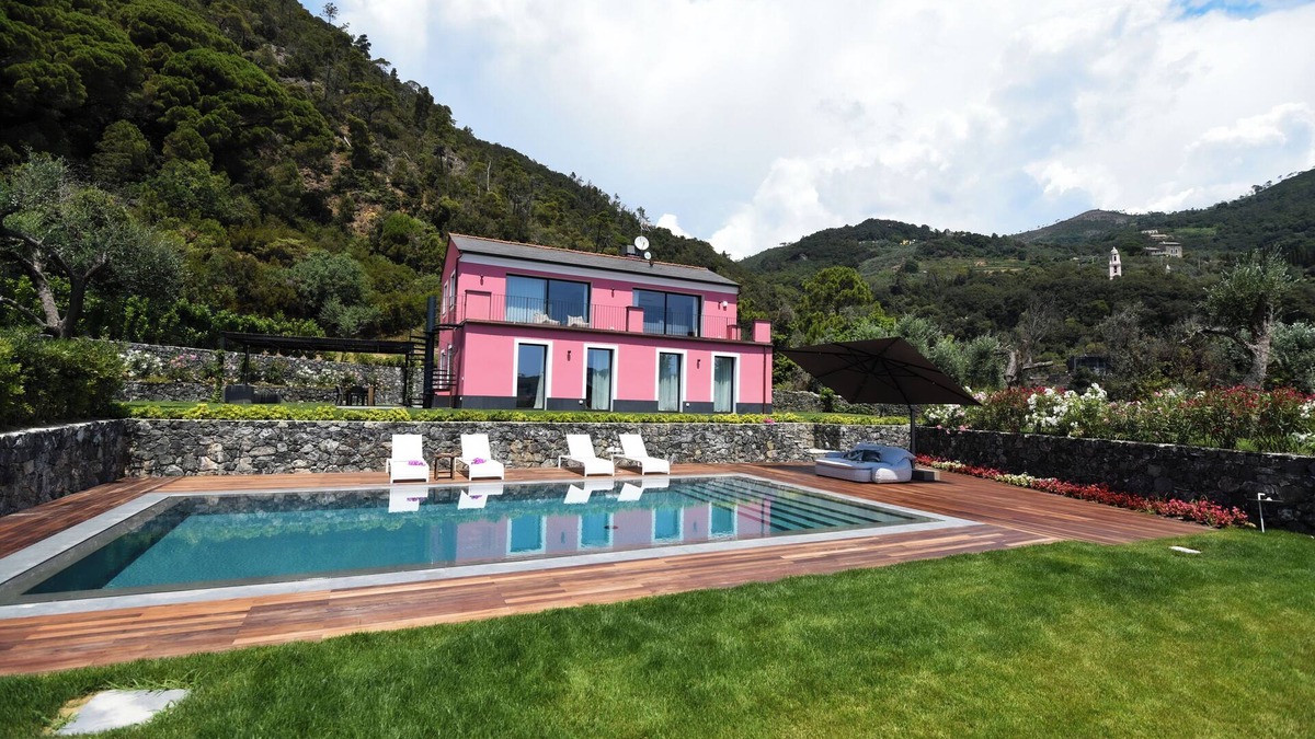 Bonassola Villa | Villa al Cio, oasis with pool and tennis court a stone throw from Cinque Terre