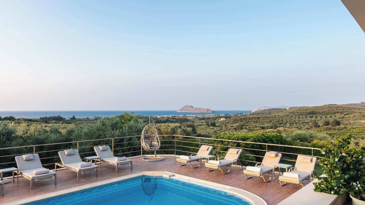 Agia Villa | Villa Anastasia - Private Pool & Panoramic Views