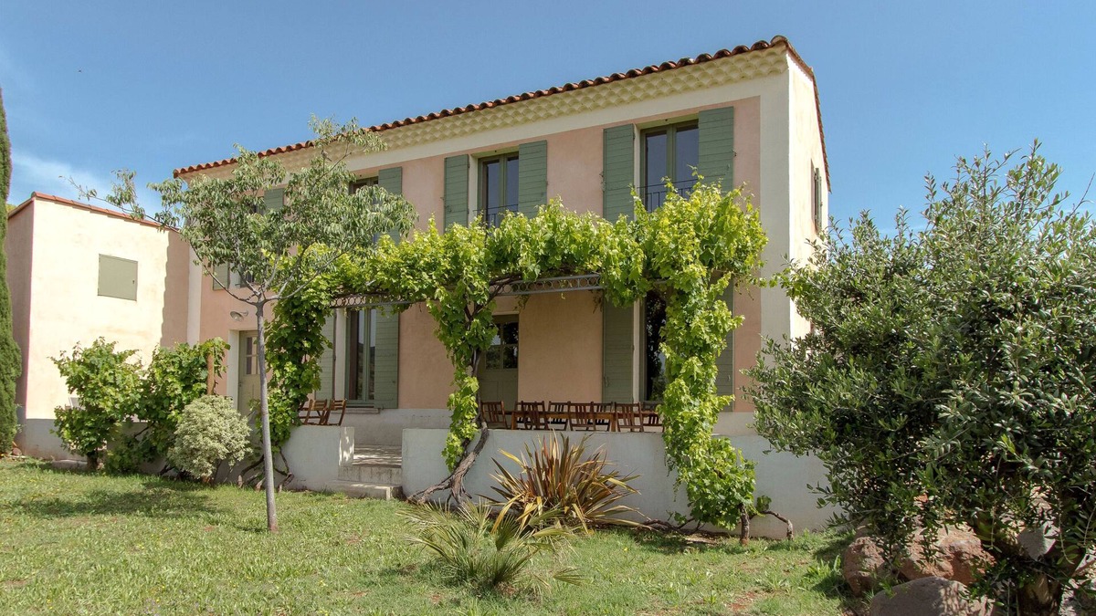 Octon Villa | Villa at Salagou lake, with view on the valley