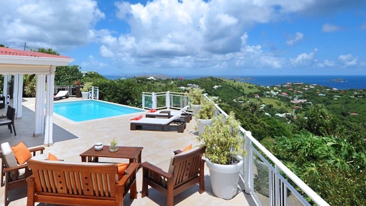 Grand Cul-de-Sac Villa | Villa Au Coeur du Rocher | Ocean View - Located in Wonderful Vitet with Private Pool