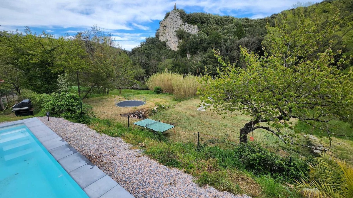 Premian Villa | Villa Avec Piscine et Riviére Privée - Olargues - Gorges D'héric