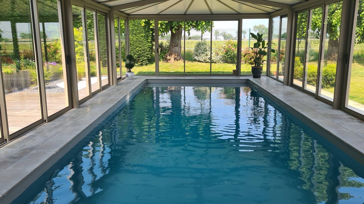 Gonneville-en-Auge Villa | Villa, beach 3 km away, large indoor pool 28°, sauna, jacuzzi, 5* classification