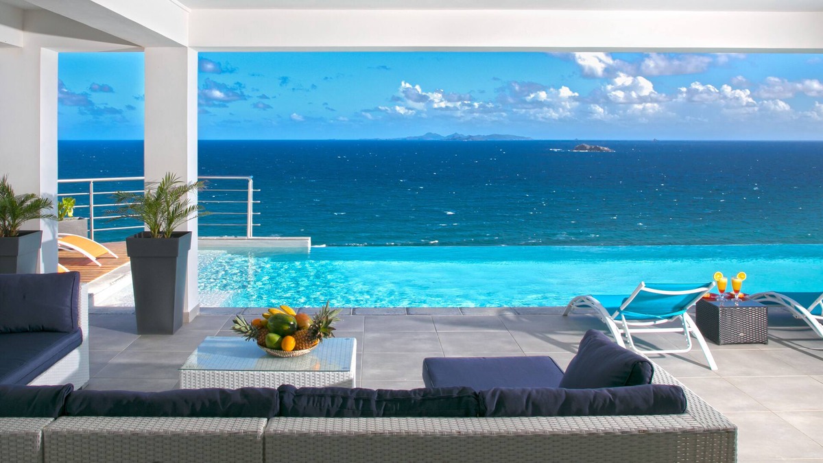 Dawn Beach Estates Villa | VILLA BEL AMOUR - INFINITY POOL- SEA VIEW