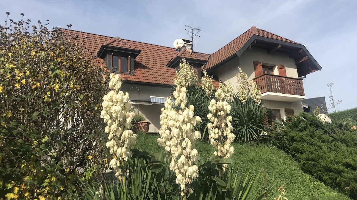 Cuvat Villa | Villa BelleVue, near Lac Annecy + ski regions, new kitchen, 4 bedrooms: 8 per.,Sauna