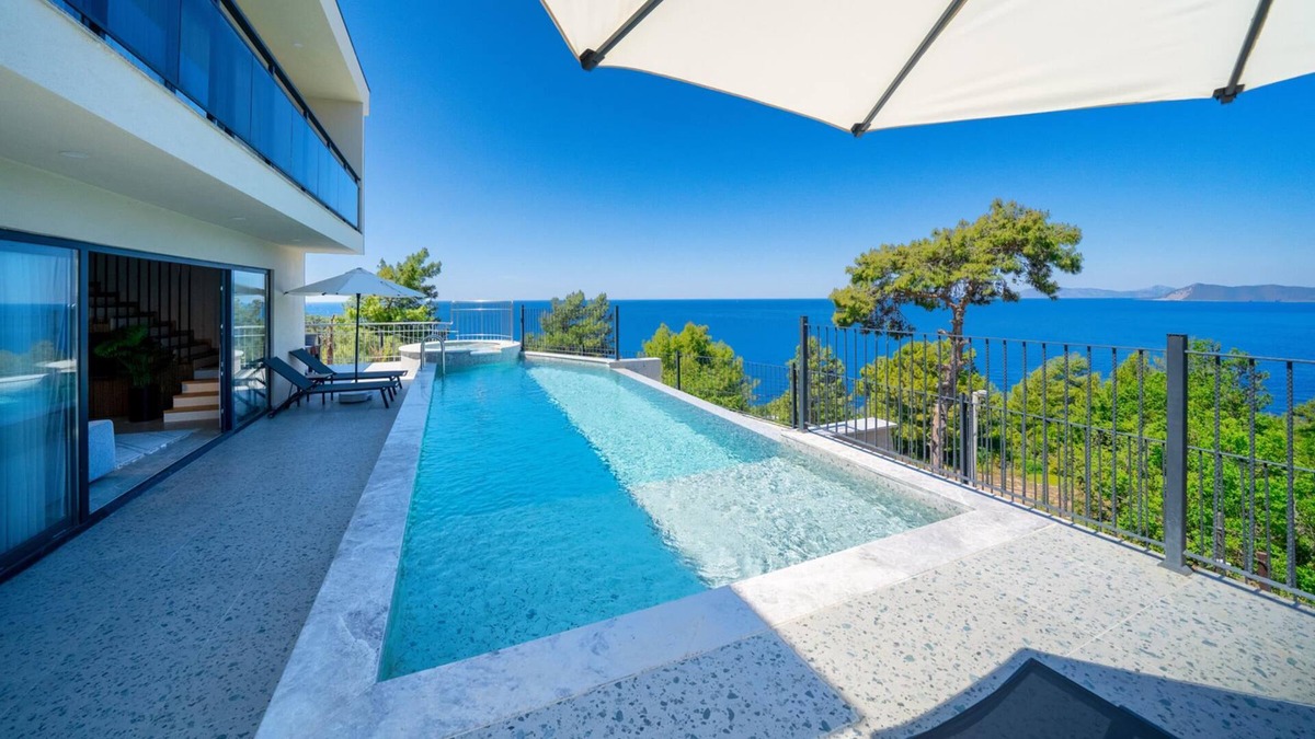 Oludeniz Villa | Villa Bianca with Sea View