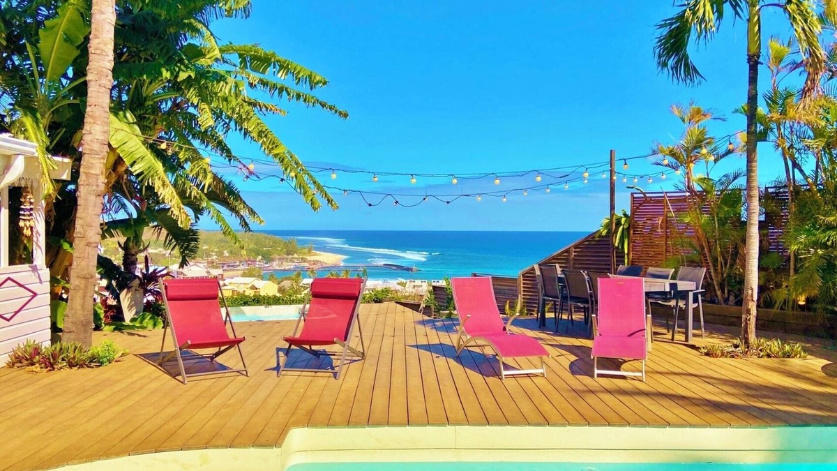 St Gilles-les-Bains House | *VILLA BLUE WAVES* - heated pool and jacuzzi