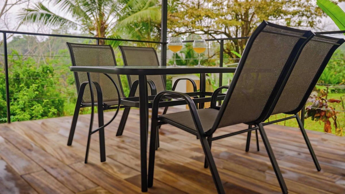 Puerto Jimenez Villa | Villa Bruno - Terrace - Jungle - Birdwatching