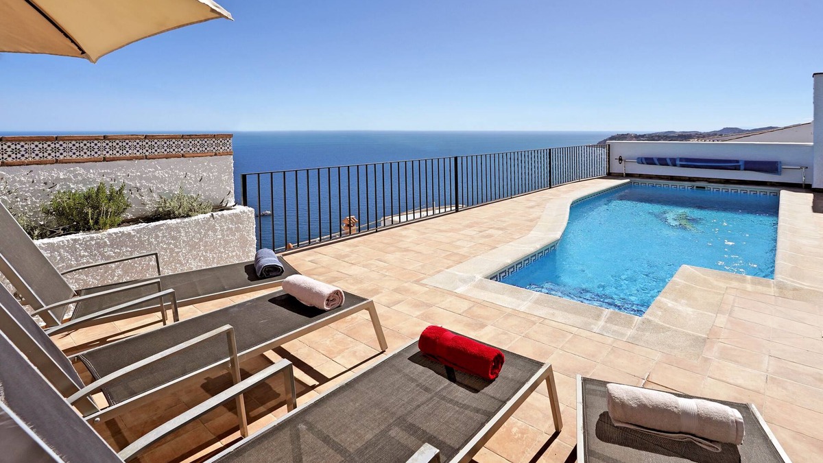 Salobrena Villa | 🏝Villa Calypso, private pool, 180º sea views☀️