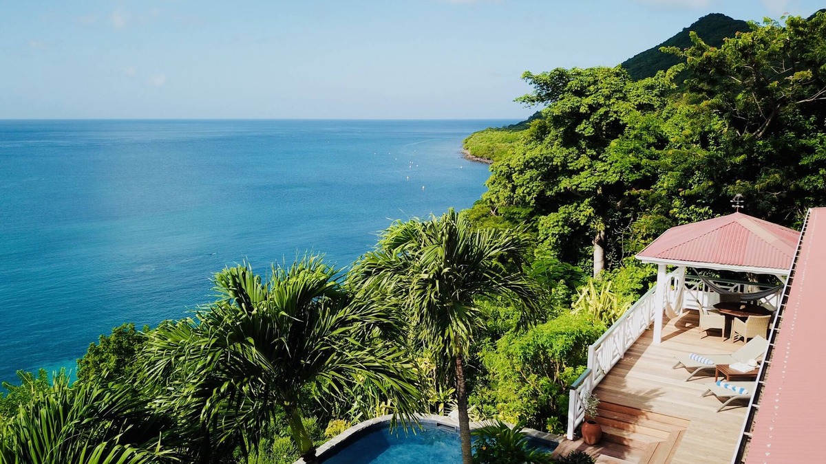 Les Anses-d'Arlets Villa | Villa Cap Ouest - Private swimming pool and private sea access - Grande Anse