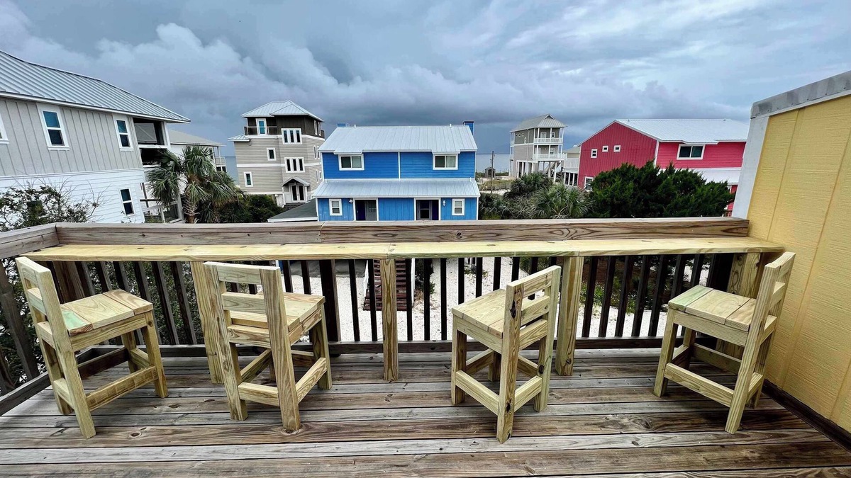 Cape San Blas House | Villa Cape San Blas - Gulf View Townhome, Steps from the Beach & Local Dining