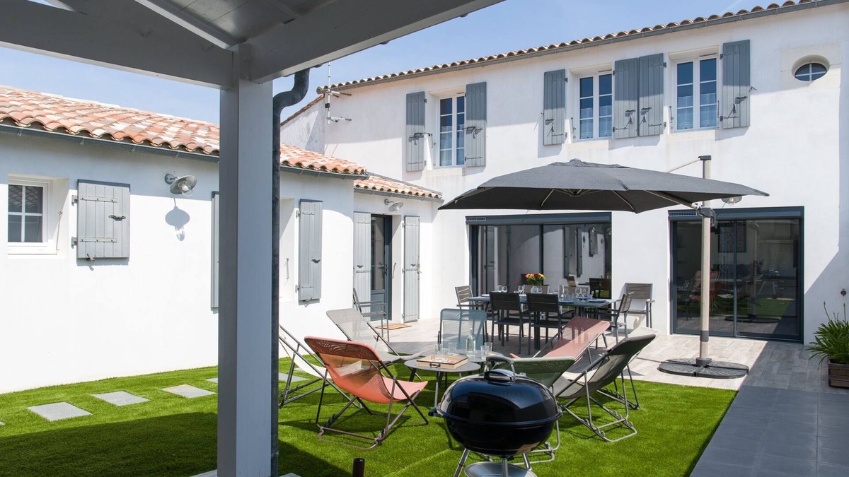 Le Bois-Plage-en-Re Villa | VILLA CLARA, 8 people Bois Plage en Ré, 500m beach and shops on foot